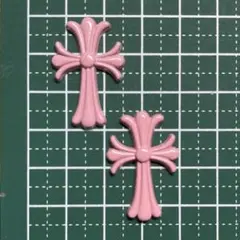 デコパーツ ネイルパーツ クロス カボション