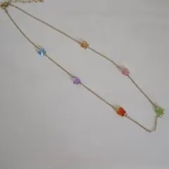 スワロフスキーの手作りネックレス
