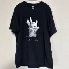 UNIQLO ポケモン×ダニエルアーシャムTシャツ XL ブラック ピカチュウ
