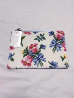 か*な様 【新品】FEILER花柄刺繍ポーチ