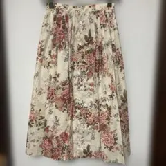 J.PRESS花柄フレアスカート 美品のサムネイル