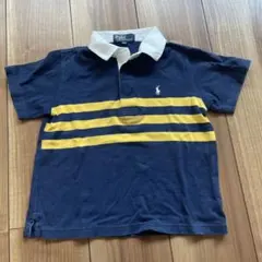 POLO ポロ ラルフローレン ポロシャツ 110cm ラガーシャツ 半袖