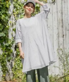 フレアチュニックワンピース studio CLIP