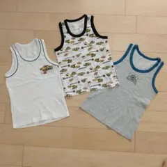 男の子用タンクトップ3点セット