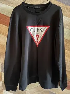 GUESS ブラック トレーナー XL