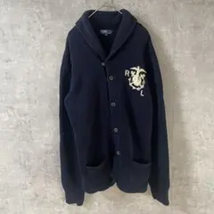 Ralph Lauren ニットカーディガン　ネイビー　170 Mサイズ相当