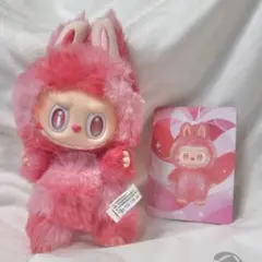 訳あり　POPMART ラブブ　エナジー　LOVE 赤