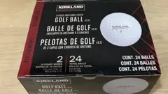 カークランド　コストコ　ゴルフボール 3ピース 24個　2ダース　未使用品