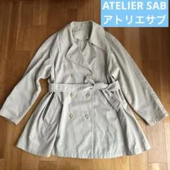 レディース　スプリングコート　ATELIER SAB アトリエサブ
