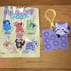【新品未使用】カルカル団　プッシュポップキーホルダー　ミドル
