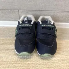 new balance 996 ネイビー グリーンライン　スニーカー　15cm