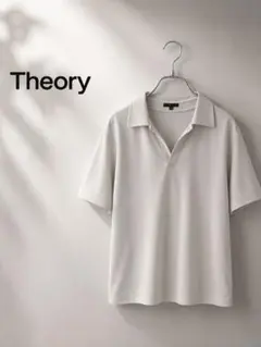 Theory セオリー ポロシャツ 半袖 ストレッチ ホワイト 白 36 Sのサムネイル