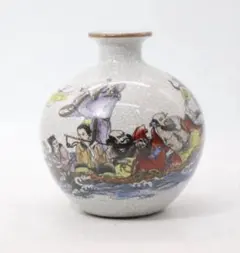 中国景徳鎮製粉彩漢詩孔雀牡丹文瓶C 6620|mercari商品代購│mercari