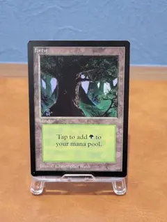 MTG Forest 森 英語 1枚 LEA アルファ α - メルカリ