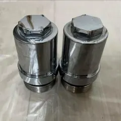 F479 当時物 CBX400F 純正 フロントフォークボルト 綺麗で使える中古/ 国内 CBX550F Ⅱ型 CBR400F トップボルト テクニカルアジャスター