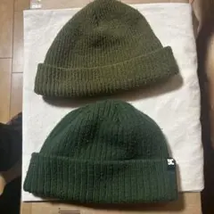 DC elmまとめ売りオリーブグリーン ビーニー　スケーター