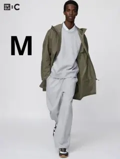 【値下げ不可】UNIQLO C スウェットワイドパンツ M グレー