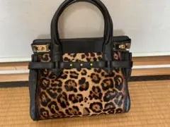 牛革ハラコ　ハンドバッグ　トゥモローランドのサムネイル