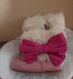 ブランシェス　ファー付きブーツ　ベビーブーツ　ファーストシューズ 13cm