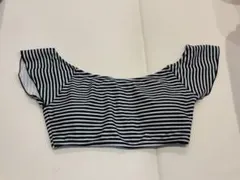 Swim URBAN RESEARCH　スイムフリルトップス　ボーダーのサムネイル