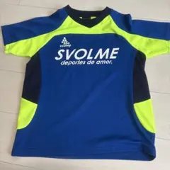 svolme スポーツ Tシャツ 青 黄緑　サッカーのサムネイル