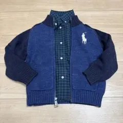 Polo Ralph Lauren カーディガン 3T ネイビー