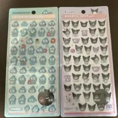 ボンボンドロップ シール サンリオ　クロミ　ハンギョドン　新品未開封　正規品　3