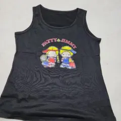Patty & Jimmy ブラックタンクトップ L