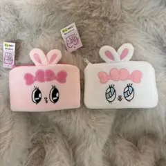 新品未使用 韓国ダイソー エスターバニー ポーチ セット