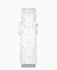 bibiy ワンピース BIBIY. MADE | PEONY DRESS WHITE｜Bibiy.