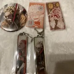 ヒロアカ 原画展 ホークス エンデヴァー 缶バッジ メタルキーホルダー アクリル