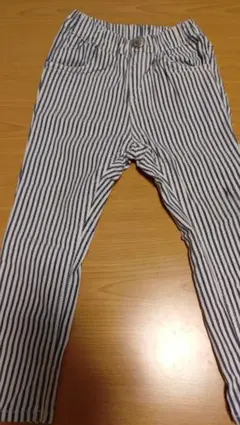 ムージョンジョン　ストライプ柄子供用ロングパンツ