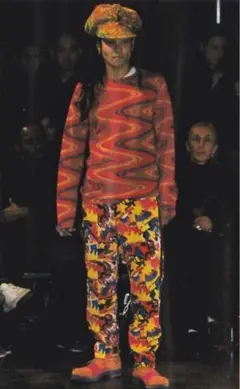 歳末処分コムデギャルソンオムプリュス2001AWサイケ期スーパーロング DFL コレクション：2001 A/W COMME des GARCONS HOMME PLUS