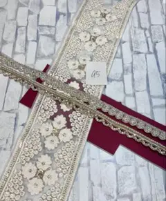 インド刺繍リボンset 95