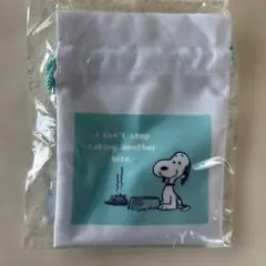 スローライフ　SNOOPY 豆巾着
