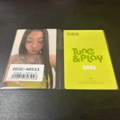 サキ　TUIDE we tune we play ユニバ　特典　トレカ