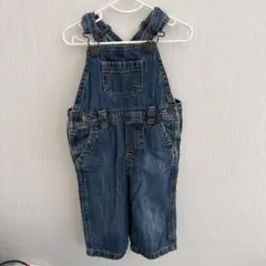 OLD NAVY デニムオーバーオール 6-12M