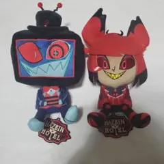 ハズビンホテル おすわりマスコット ぬいぐるみ アラスター vox