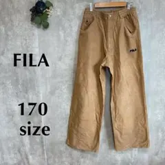 フィラ　ワイドパンツ　ストレート　カジュアル　ウエストゴム　170