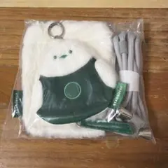 【販売終了品】スターバックス・ショルダーポーチセット　シマエナガ 新品未開封