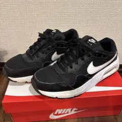 NIKE ナイキエアマックス　SC ブラック/ホワイト スニーカー 25.5cm