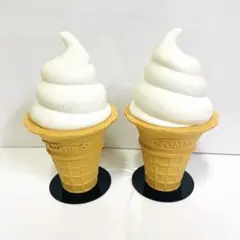 クレミア ソフトクリームの置物 - メルカリ
