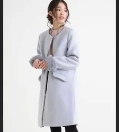 MAJESTIC LEGON ノーカラーコート