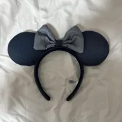 ミッキー耳デニムカチューシャ