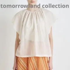 未使用⭐︎TOMORROWLAND collection コットンシルクブラウス - メルカリ