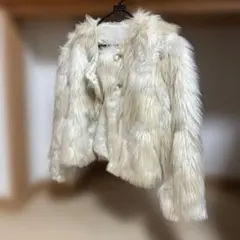 アイボリー ショートジャケット