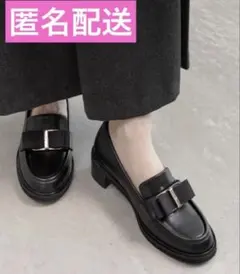 RANDA ランダ リボンパーツヒールアップローファー Ｌサイズのサムネイル