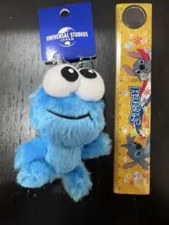 クッキーモンスターぬいぐるみマスコット USJ約10cm