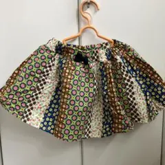 花柄スカート　120 綿100