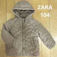 ZARAキッズ 中綿コート キルティング アウター 女の子 104 100